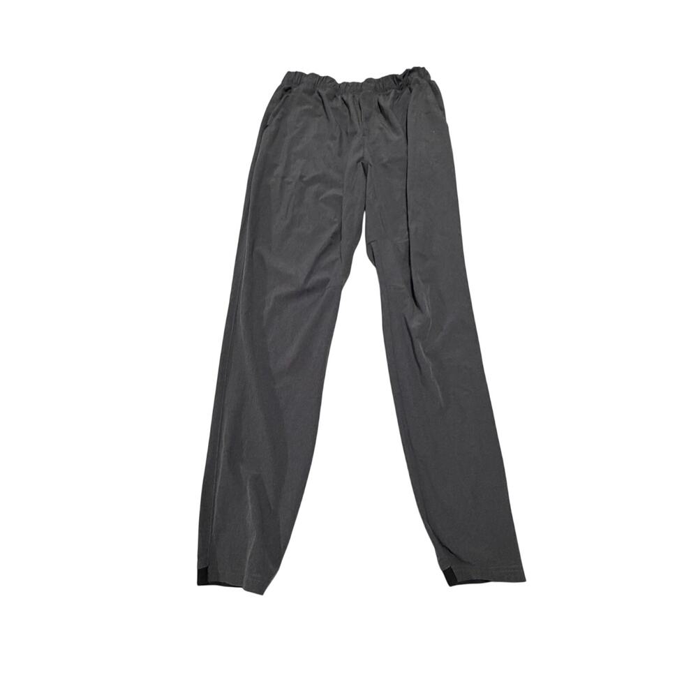 Adidas Men’s Elevated Wind Pants – FT2650 – Dark Grey Heather Large